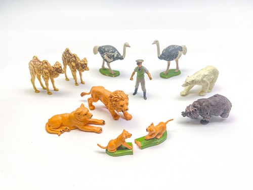 Vintage britains plastic wild - vintage,