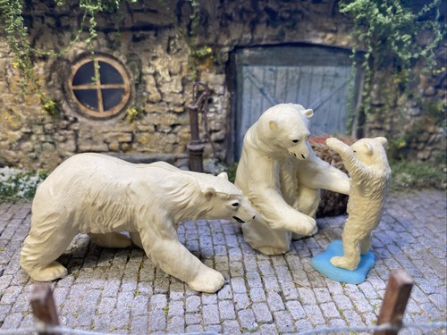 Vintage britains plastic zoo - vintage,